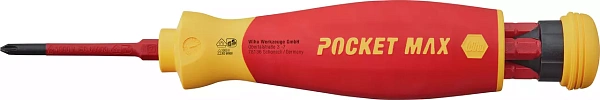 Отвертка с магазином для бит PocketMax Wiha (45296)