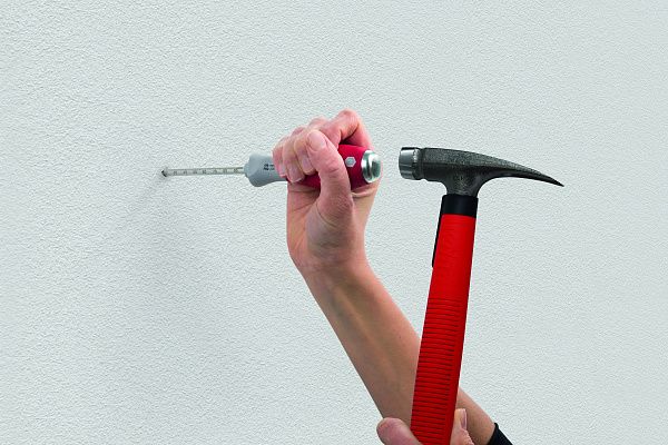 Ударная отвертка SoftFinish для забивания дюбелей PH2 x 100 мм в блистере Wiha (41289)