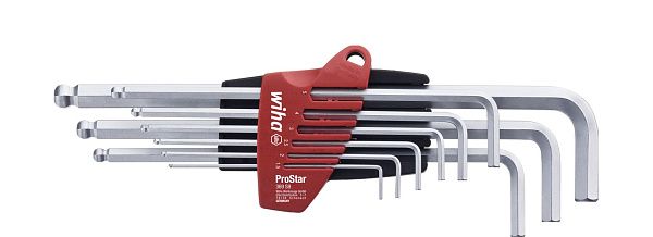 Набор ключей 6-тигранных 369 S9 PROSTAR 9 шт Wiha (07185)