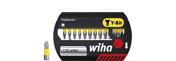 Набор бит Y-Bit FlipSelector 25 мм TORX 13 шт. Wiha (41828)
