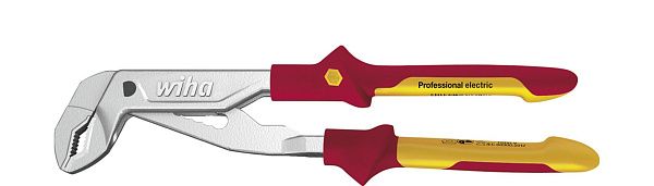 Клещи для водяных насосов, сквозной шарнир Professional electric 250 мм VDE Wiha (33520)
