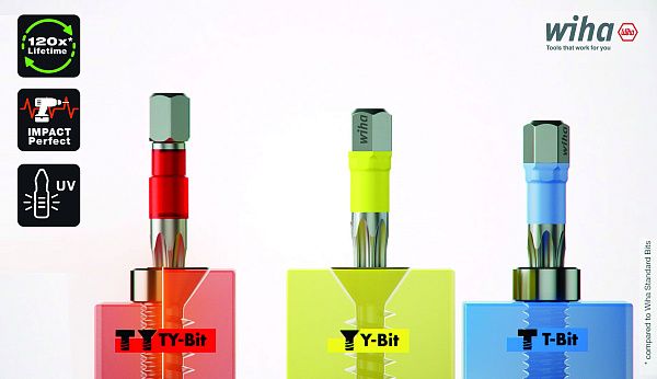 Набор бит Y-bit T25 x 50 5 шт. Wiha (41633)