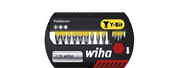 Набор бит FlipSelector Standard Y-Bit смешанный 13 шт. Wiha (41827)