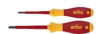 Набор отверток SoftFinish® electric SB 328 S2 BLISTER 2 части Wiha (32282)
