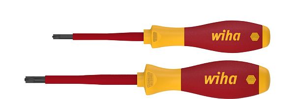 Набор отверток SoftFinish® electric SB 328 S2 BLISTER 2 части Wiha (32282)