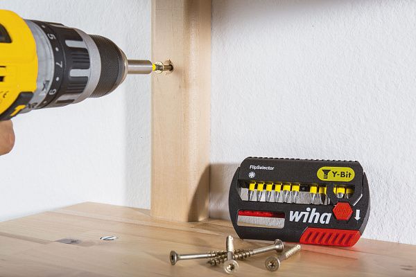 Набор бит Y-Bit FlipSelector 25 мм TORX 13 шт. Wiha (41828)