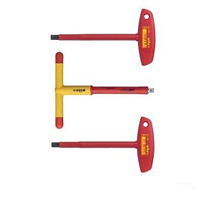 Отвертки с T-образной ручкой для электрики VDE