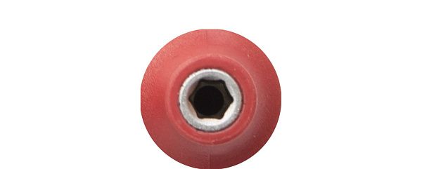 Торцевая головка с внешним шестигранником изолированная, 65 мм, 1/4" х 3 мм Wiha (43109)