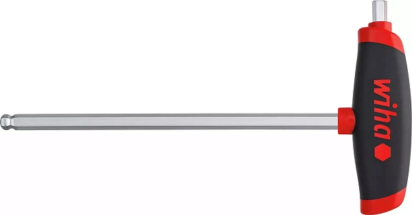 L-образный ключ с Т-образной ручкой ComfortGrip 540DS 6,0 x 150 mm Wiha(45457)