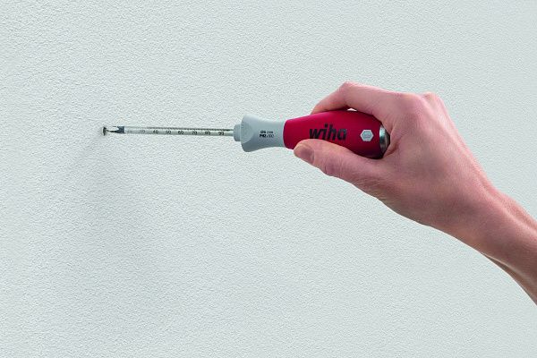 Ударная отвертка SoftFinish для забивания дюбелей PH2 x 100 мм в блистере Wiha (41289)