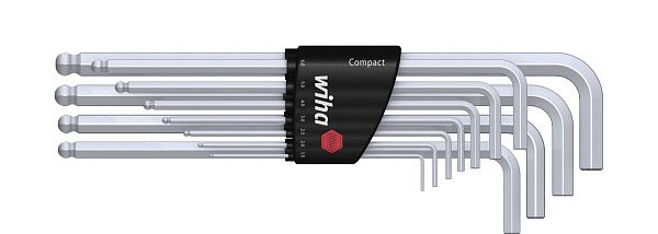 Набор ключей 6-тигранных 369 H11 HALTER-COMPACT 11 шт Wiha (36453)