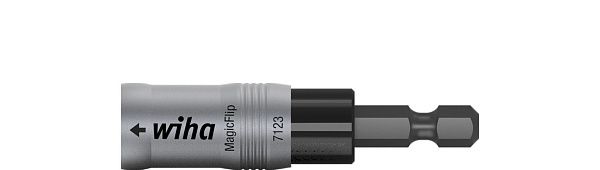 Универсальный держатель бит MagicFlip Force с пружинным кольцевым магнитом Wiha (36800)