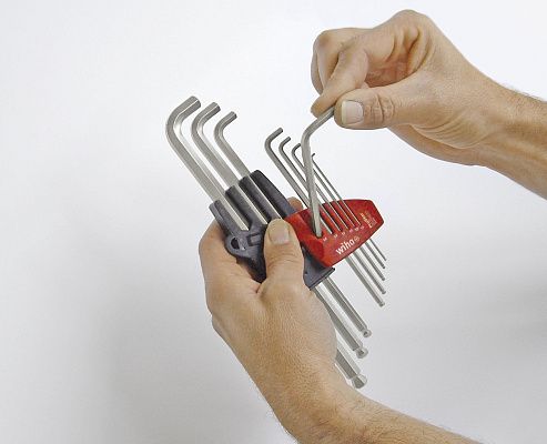 Набор ключей SB 369T S9 PROSTAR. BLISTER 9 шт Wiha (35481)