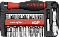 Набор бит и головок ProBuddy Evo 40 предметов 1/4" Wiha (46960)