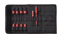Набор TorqueVario®-S electric, торцевые головки 1/4 ", 10 пр. в сумке Wiha (43466)