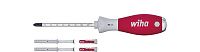 Ударная отвертка SoftFinish для забивания дюбелей PH2 x 100 мм в блистере Wiha (41289)