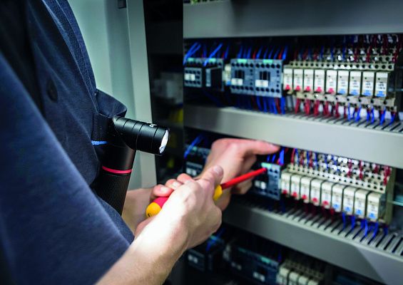 Многофункциональный фонарь магнитный с лазером и УФ-лучом Wiha (41286)