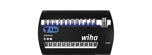 Набор бит XLSelector Т-Bit смешанный 13 шт. Wiha (41831)