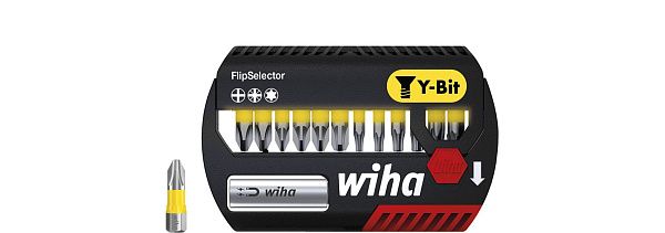 Набор бит FlipSelector Standard Y-Bit смешанный 13 шт. Wiha (41827)