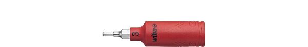 Торцевая головка с внешним шестигранником изолированная, 65 мм, 1/4" х 5 мм Wiha (43111)