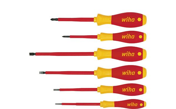 Набор отверток SoftFinish® electric 320N SF K6 6 шт Wiha (00833)