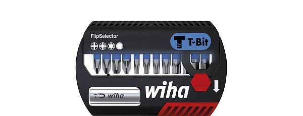 Набор бит Т-Bit FlipSelector 25 мм смешанный 13 шт. Wiha (41826)