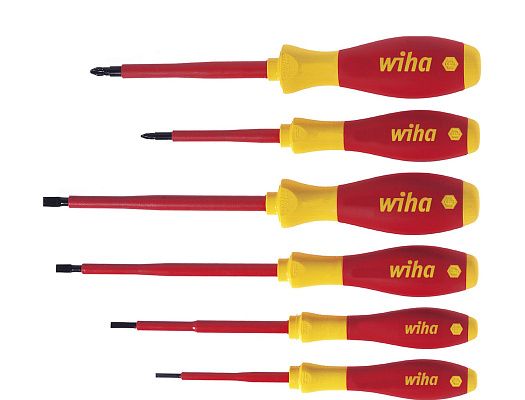 Набор отверток SoftFinish® electric 320N SF ZK6 SO VDE 6 шт Wiha (25477)