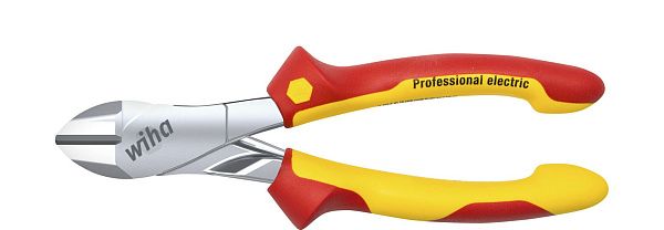 Усиленные бокорезы Professional electric DJ 180 мм VDE Wiha (41274)