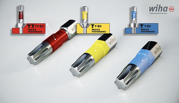 Набор бит XLSelector T-Bit смешанный 31 шт. Wiha (41830)