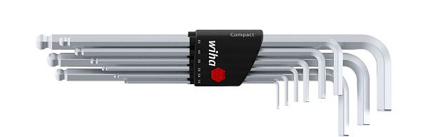 Набор ключей 6-тигранных SB 369 H9 HALTER-COMPACT 9 шт Wiha (02292)
