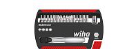 Набор бит XLSelector Torsion/Standard с трещоткой смешанный 17шт 1/4" Wiha (36951)