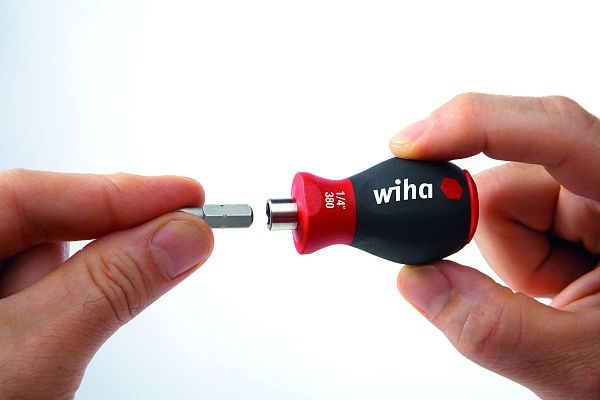 Рукоятка для бит SB3801-03 STUBBY-MAGAZINER Wiha (33744)