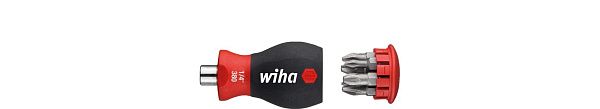 Рукоятка для бит SB3801-02 STUBBY-MAGAZINER Wiha (33741)