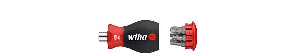 Рукоятка для бит SB3801-01 STUBBY-MAGAZINER Wiha (33738)